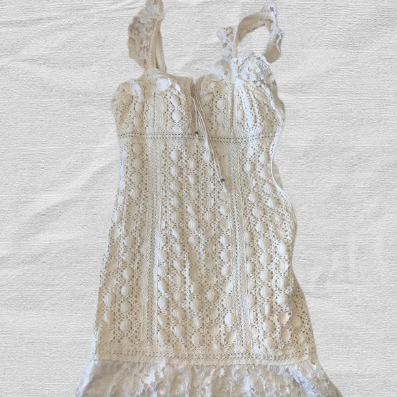 Free People Dresses & Skirts - Free People White Lace Dress